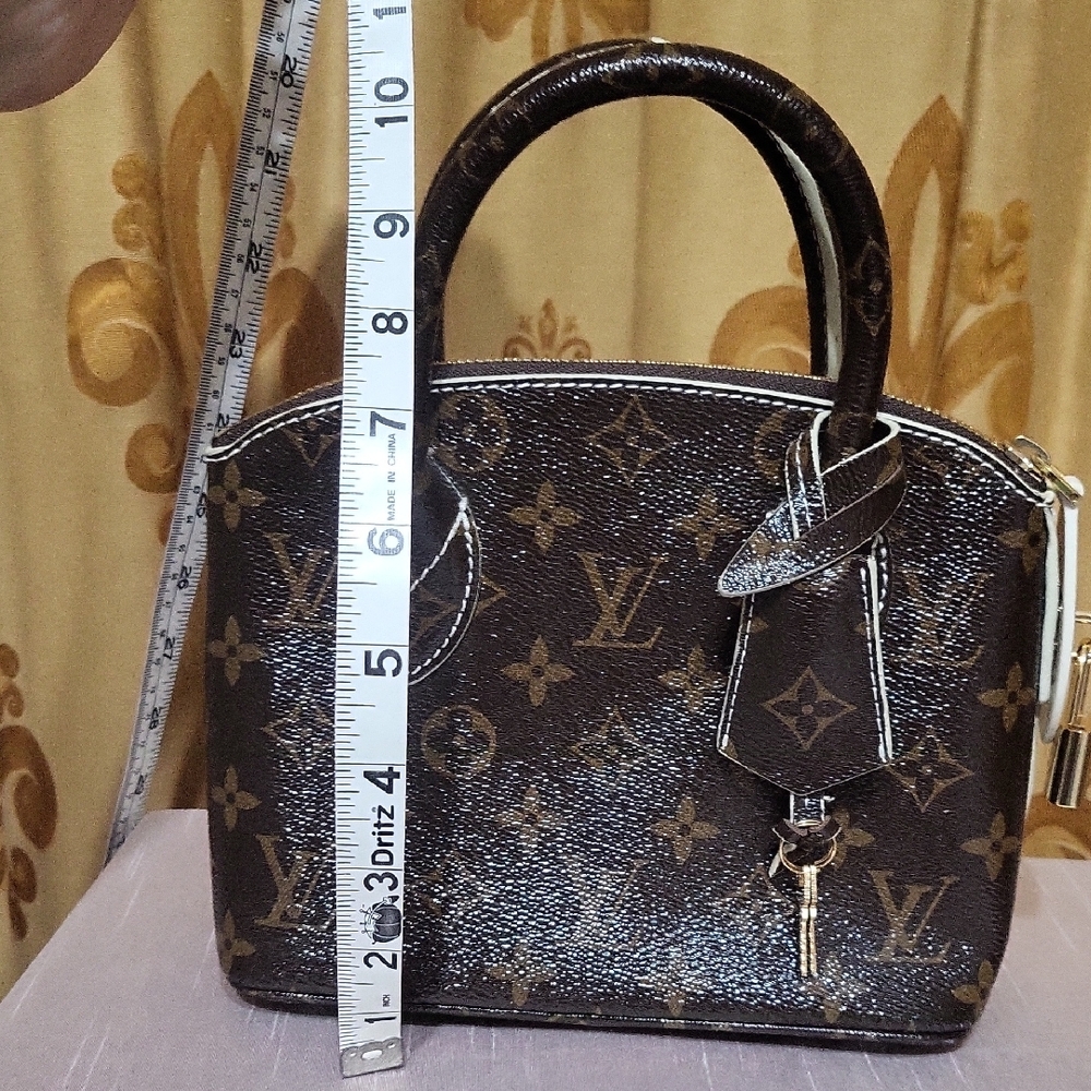 Designer Inspired Mini Monogram Handbag - Picture 9 of 12